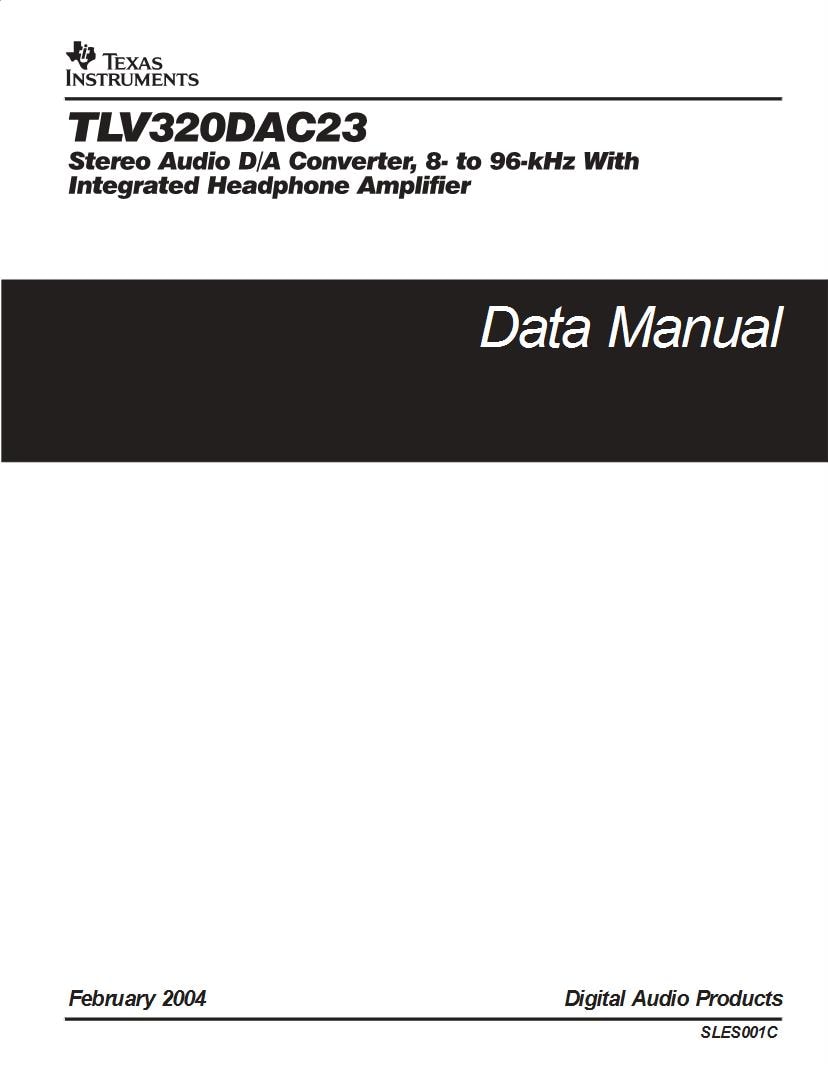 texas instruments 2 converter 音讯 d/a 转换器 ic